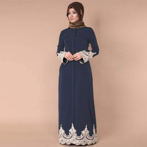 Robe de Soirée Parsemée de Dentelle et Paillettes