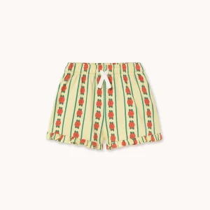 Short à Motif de Roses