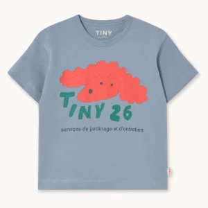 T-shirt à Imprimé Chien Rouge