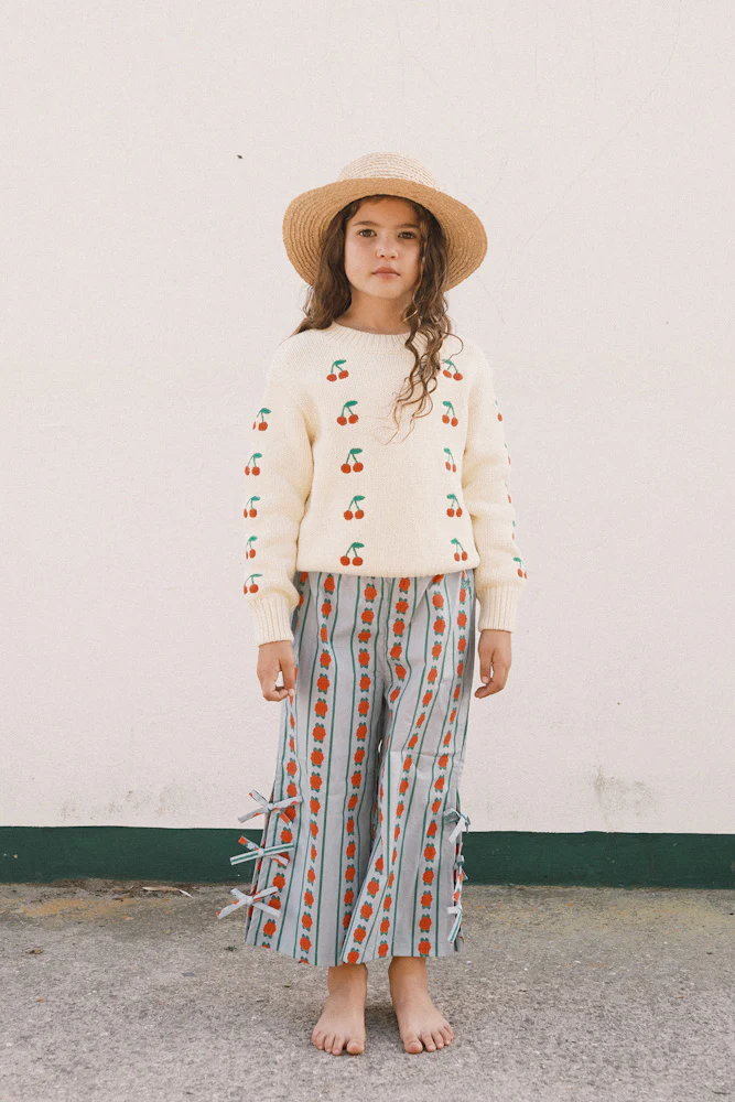 Pull Jaune à Motif Mini Cerises – Image 5