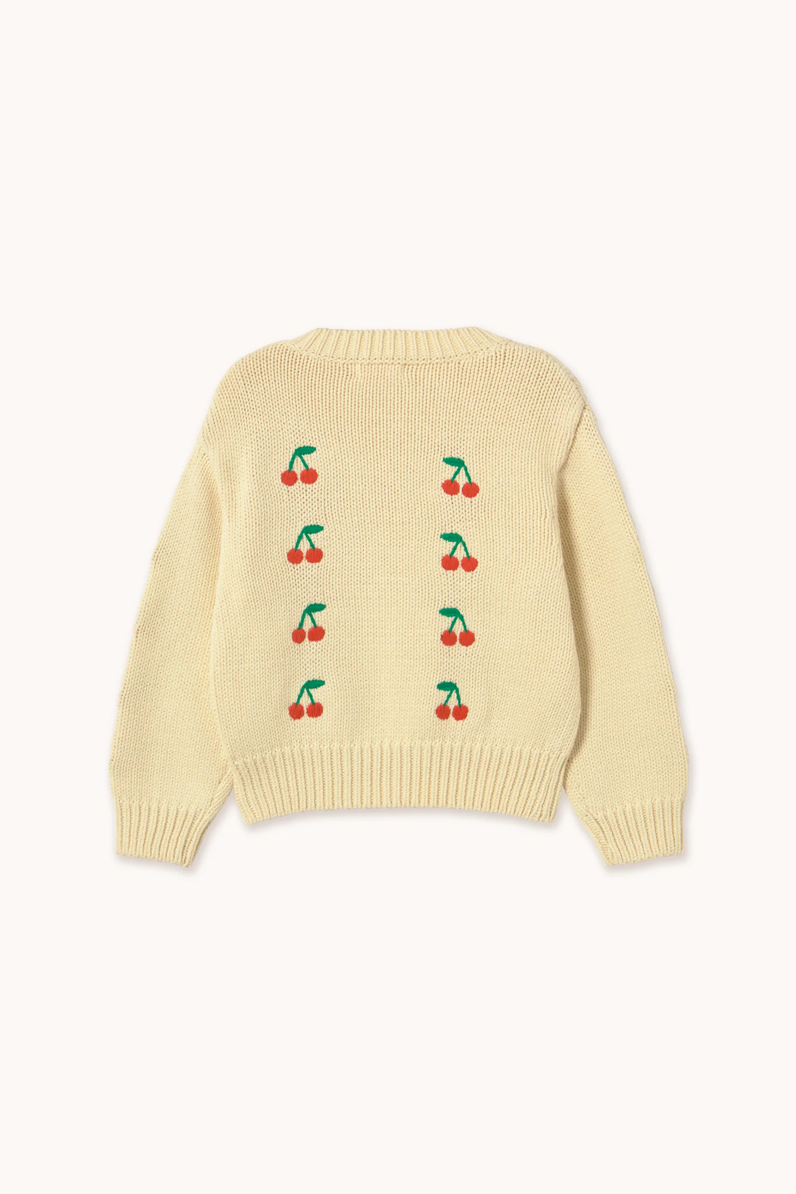 Pull Jaune à Motif Mini Cerises – Image 3