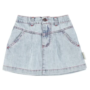 Jupe en jeans Courte Bleu Clair