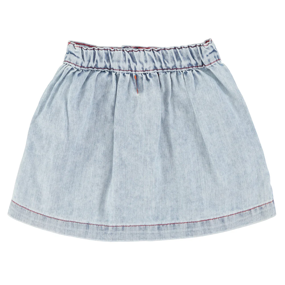 Jupe en jeans Courte Bleu Clair – Image 5