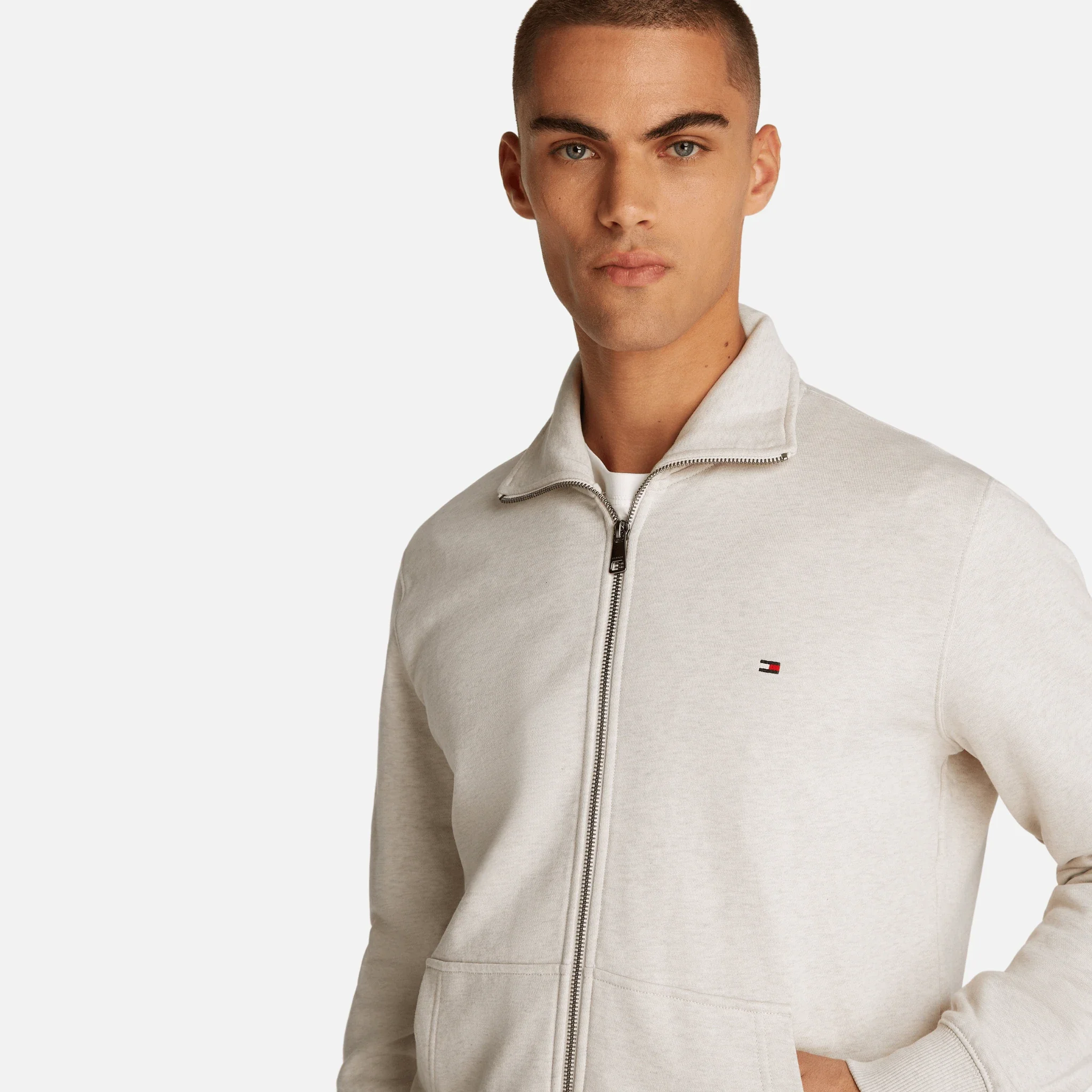 Tommy Hilfiger Essential Terry ZT Stand Collar Sweatshirt – Image 5