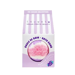Boule de bain ice cream Cassis