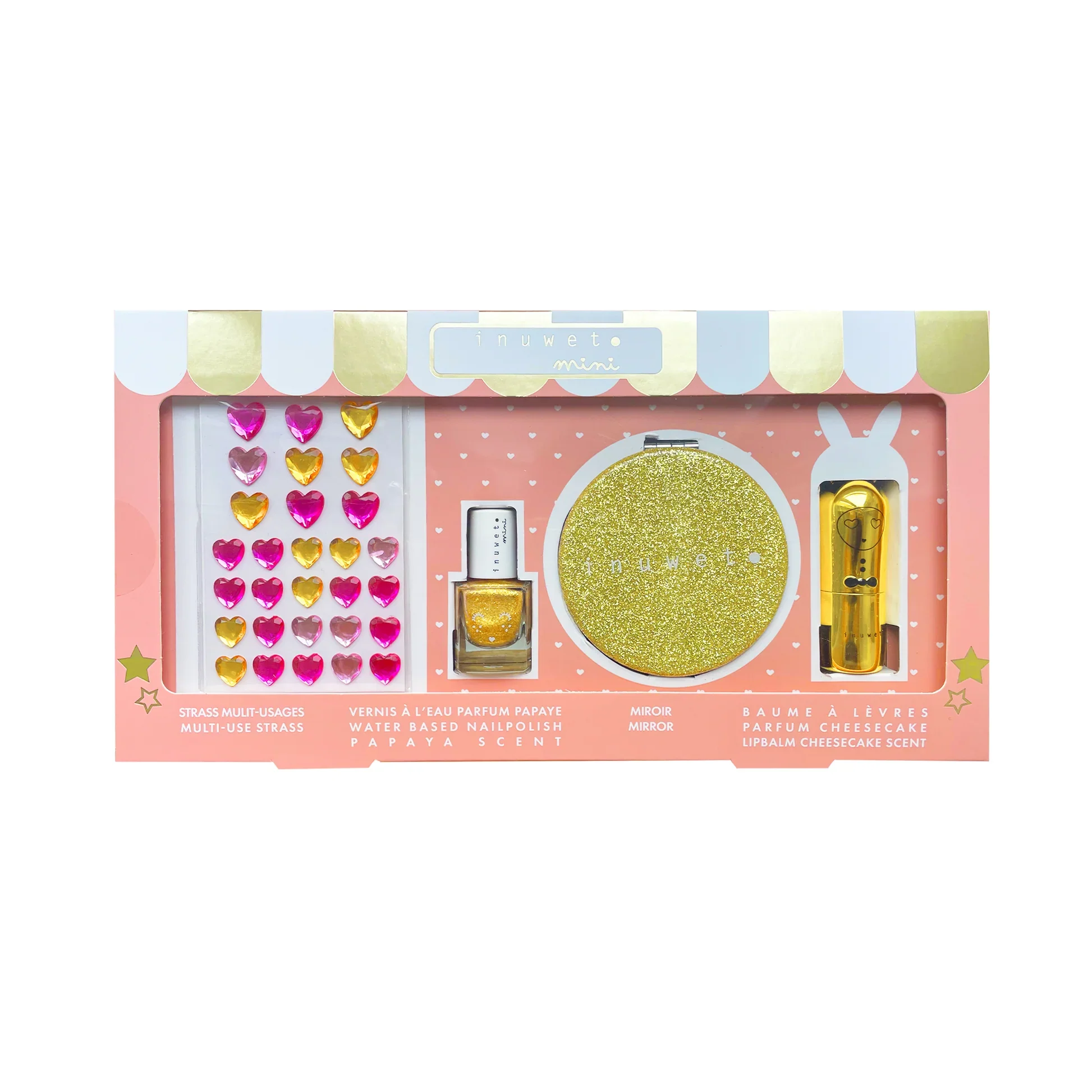 Coffret Glitter doré - Cheesecake et Papaye – Image 2