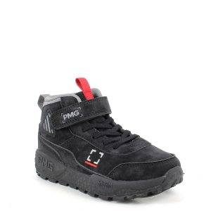 Sneaker pour garçon noir avec velcro