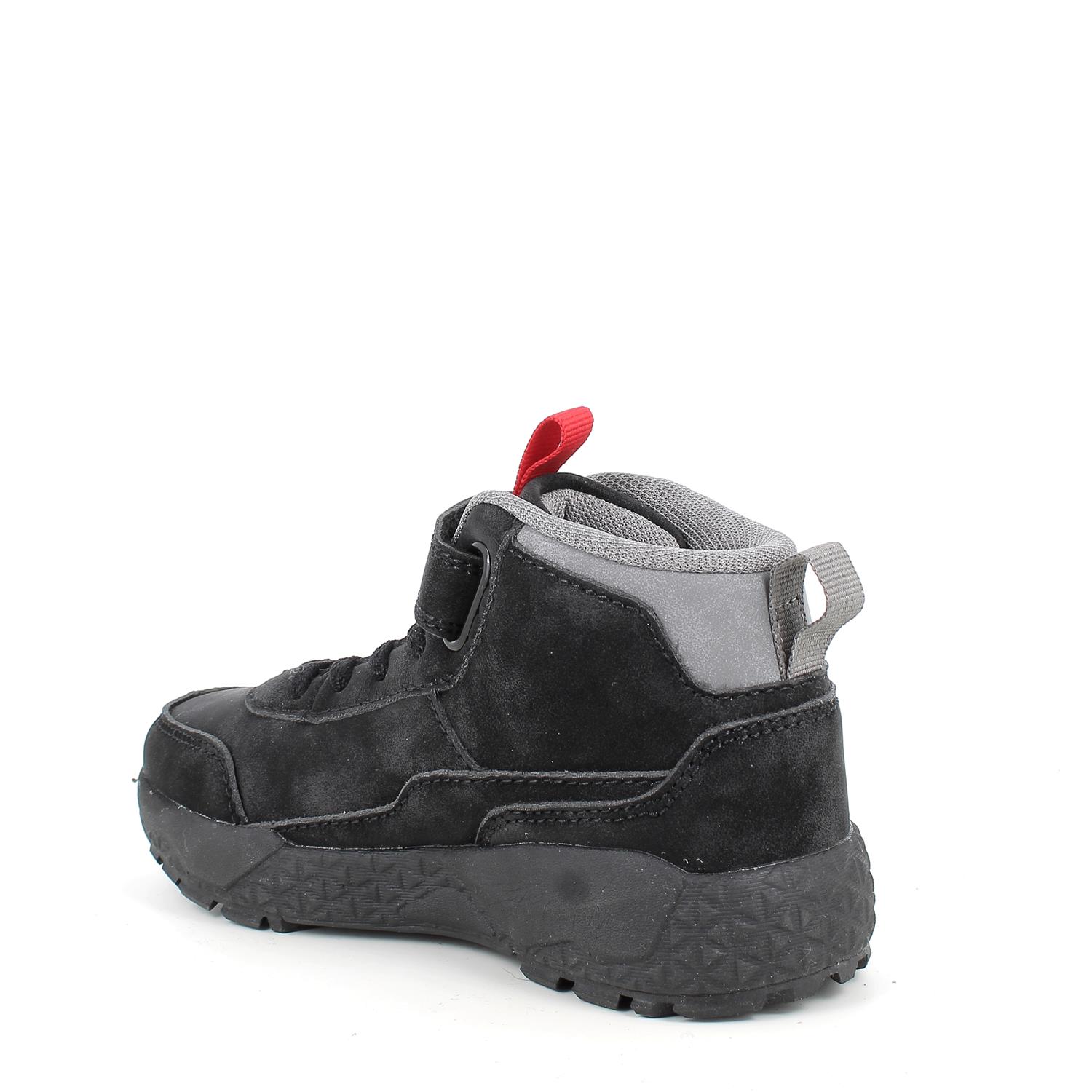 Sneaker pour garçon noir avec velcro – Image 4