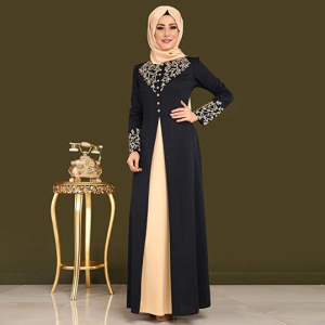 Abaya de Dubai avec Hijab