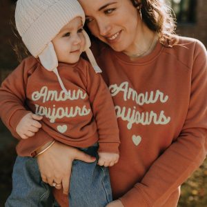 Sweatheart marsala – Imparfait – Petit défaut