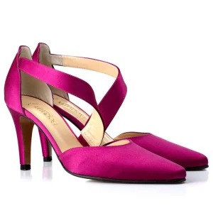 Budapest - satin fuchsia