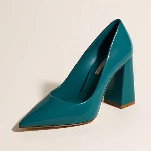 Escarpin Turquoise