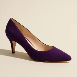 Escarpin Violet Petit Talon
