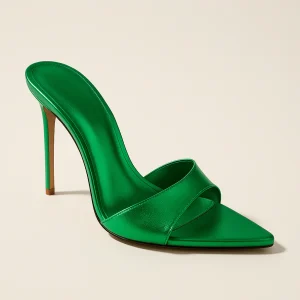 Escarpin Vert Emeraude