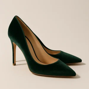 Escarpin Vert Sapin