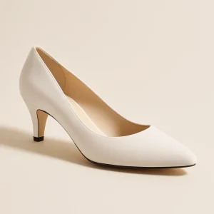 Escarpin Blanc Mariage Confortable