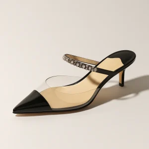 Escarpin Transparent