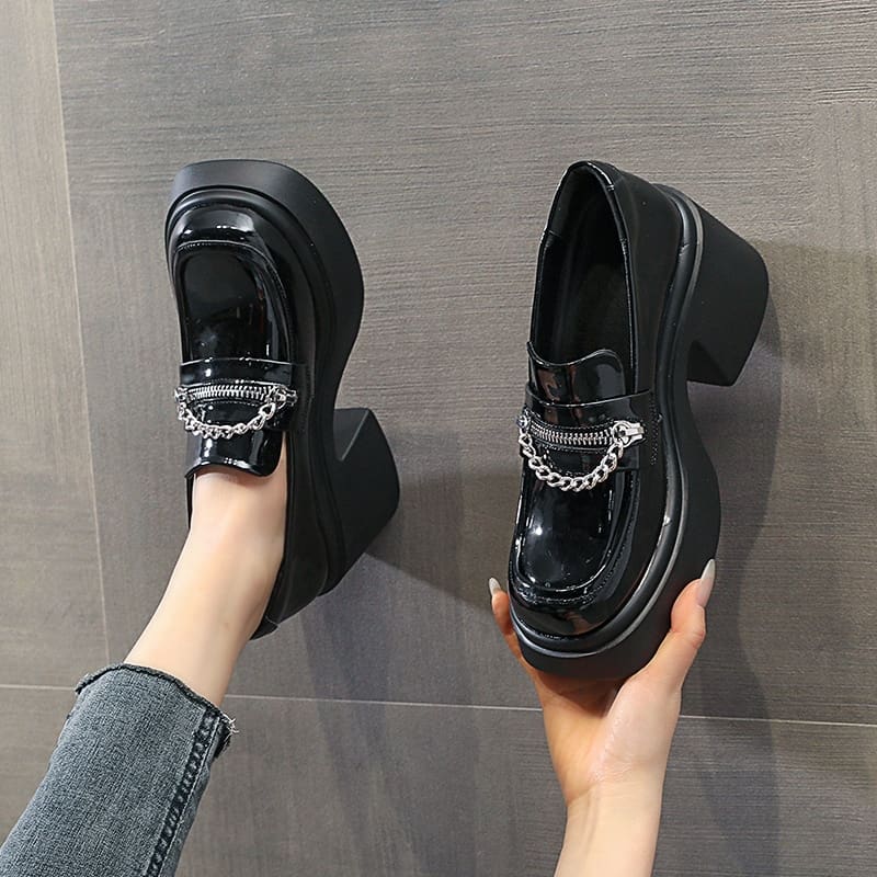 Mocassin à talons 8cm pour femmes – Image 4