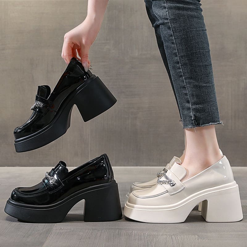 Mocassin à talons 8cm pour femmes – Image 5