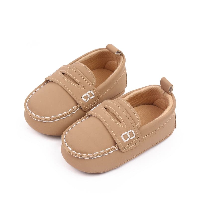 Mocassin classiques en cuir pour bébé fille – Image 2