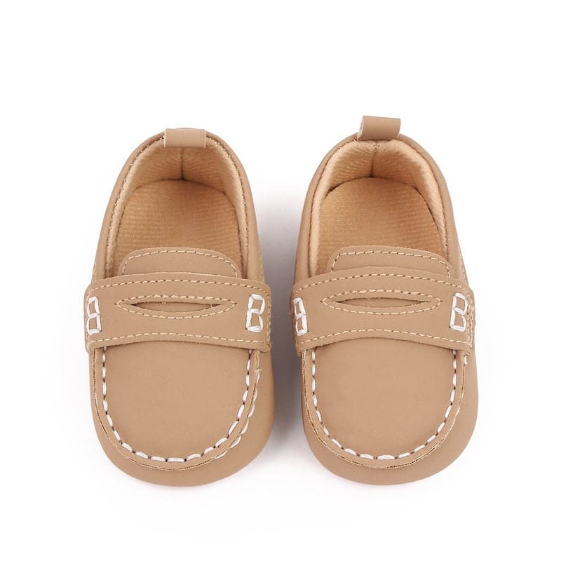 Mocassin classiques en cuir pour bébé fille – Image 4