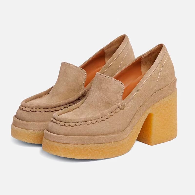 Mocassins classiques en Mocassin daim pour femmes – Image 3