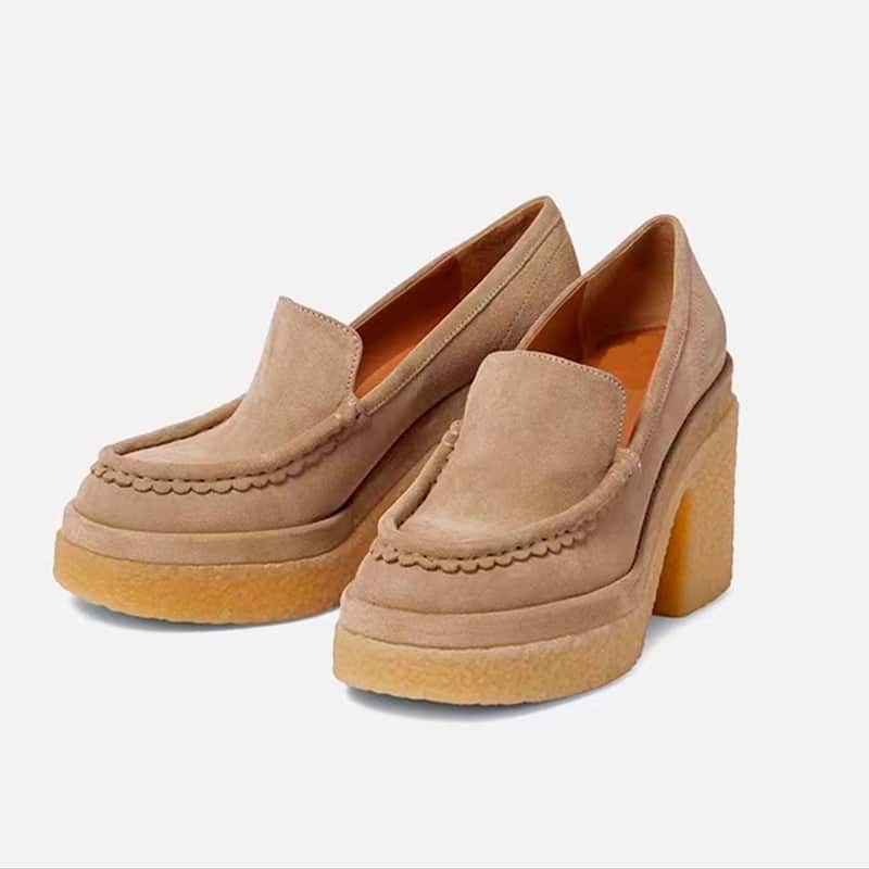 Mocassins classiques en Mocassin daim pour femmes – Image 5