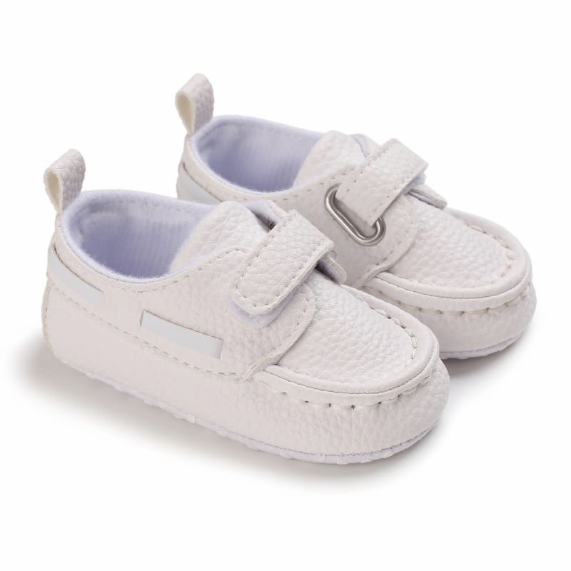 Mocassins à fermeture velcro style bateau pour bébé – Image 7