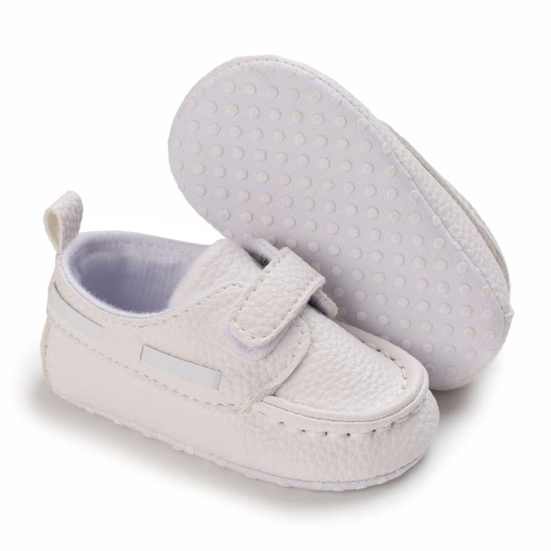 Mocassins à fermeture velcro style bateau pour bébé – Image 4