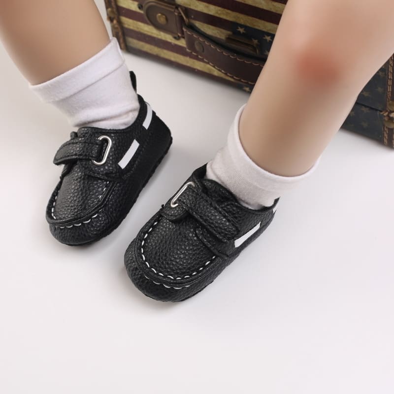 Mocassins à fermeture velcro style bateau pour bébé – Image 8