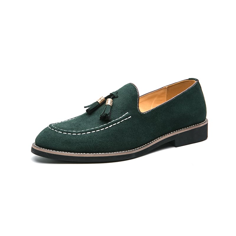 Mocassins à gland en Mocassin daim avec plusieurs couleurs pour hommes – Image 3