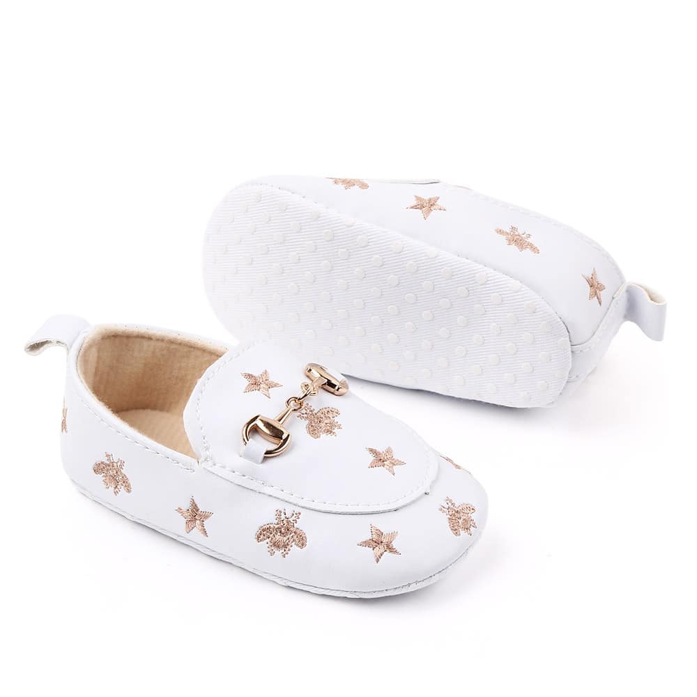 Mocassins à motif étoile pour bébé fille – Image 3