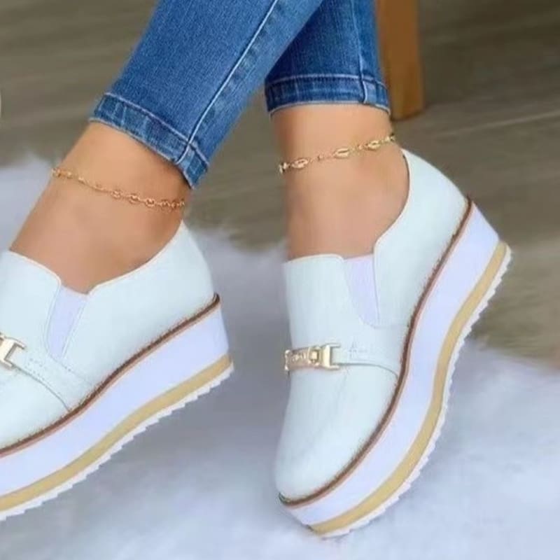 Mocassins à plateforme confortable pour femme – Image 5