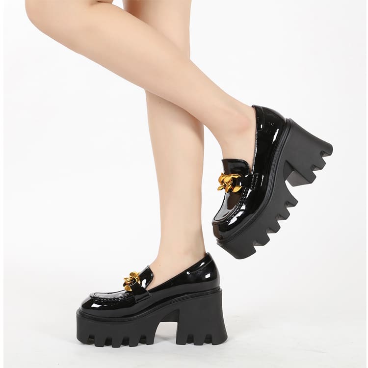 Mocassins à talon carré pour femme – Image 7