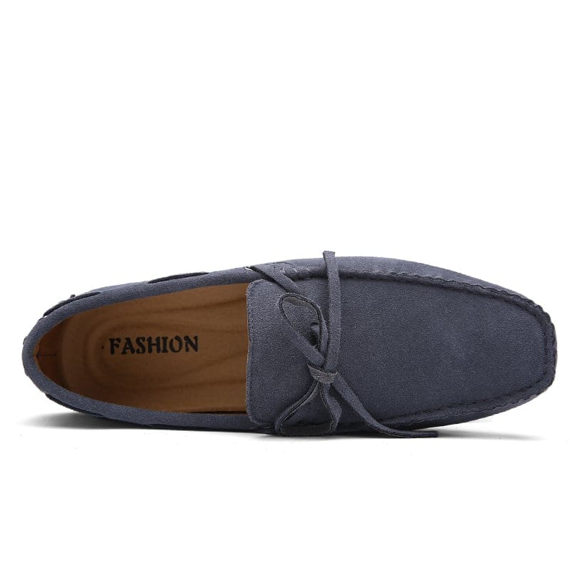 Mocassins colorés unis en Mocassin daim pour hommes – Image 7