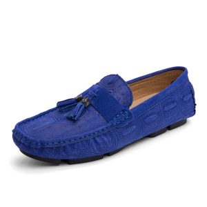 Mocassins en Mocassin daim à gland pour hommes