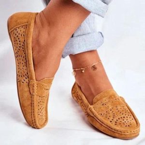 Mocassins en Mocassin daim doux pour femme