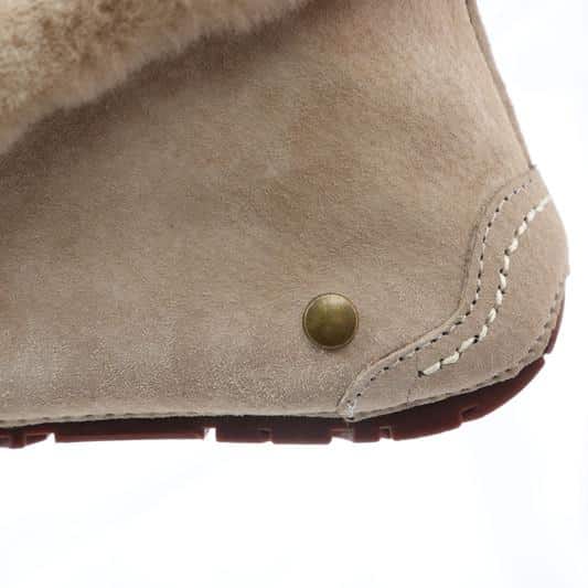 Mocassins indiens en Mocassin daim fourré et tige en tweed – Image 8