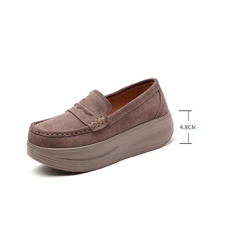 Mocassins orthopédiques à bride et semelle épaisse – Image 7