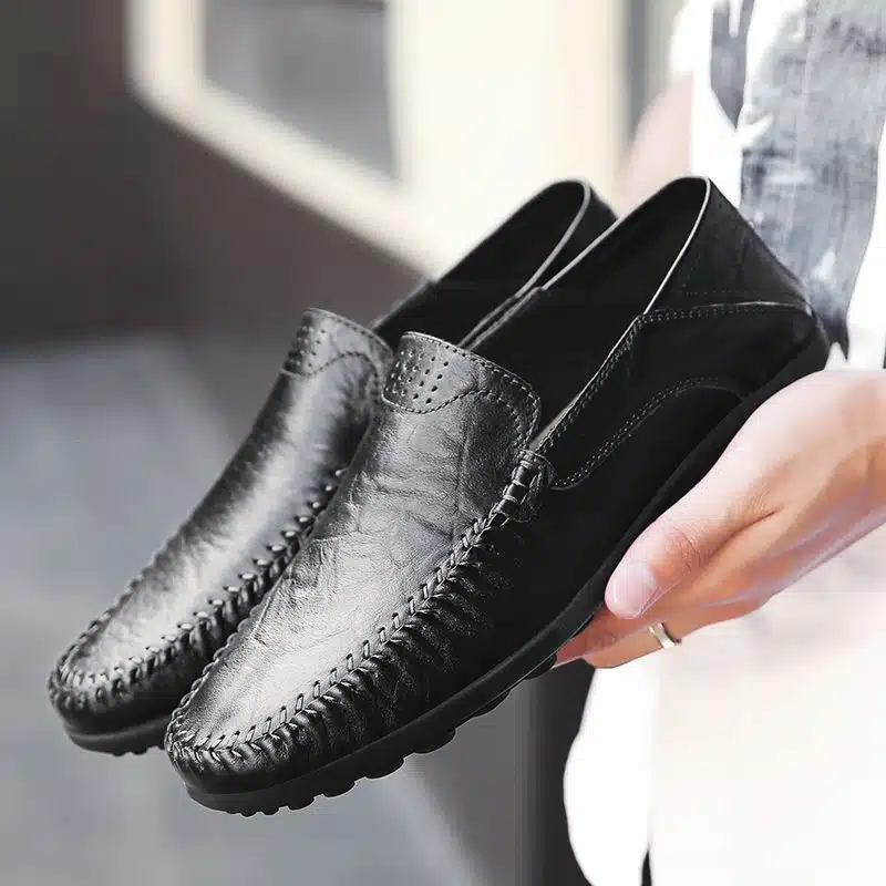 Mocassins orthopédiques en cuir pour homme – Image 2