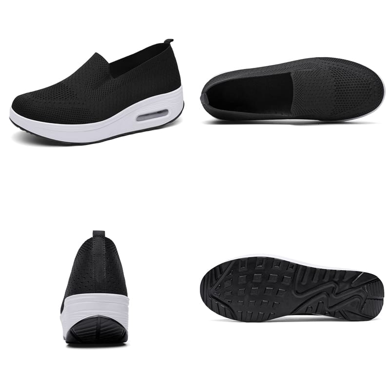 Mocassins souples respirants en Mocassin tissu pour femme – Image 3