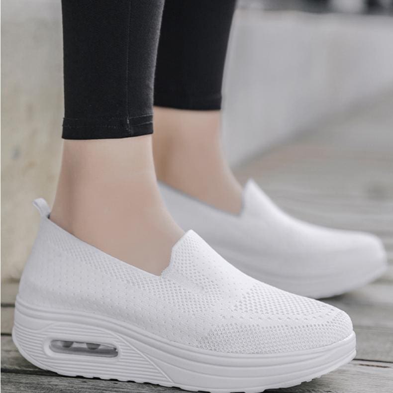 Mocassins souples respirants en Mocassin tissu pour femme – Image 6