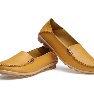 Mocassins plats avec des couleurs variées pour femme