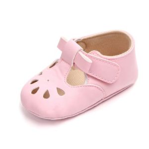 Mocassins souples semi-ouMocassin verts pour bébé fille