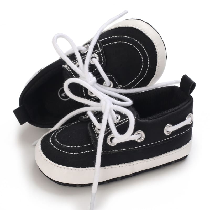 Mocassins style bateau à lacets pour bébé garçon – Image 7