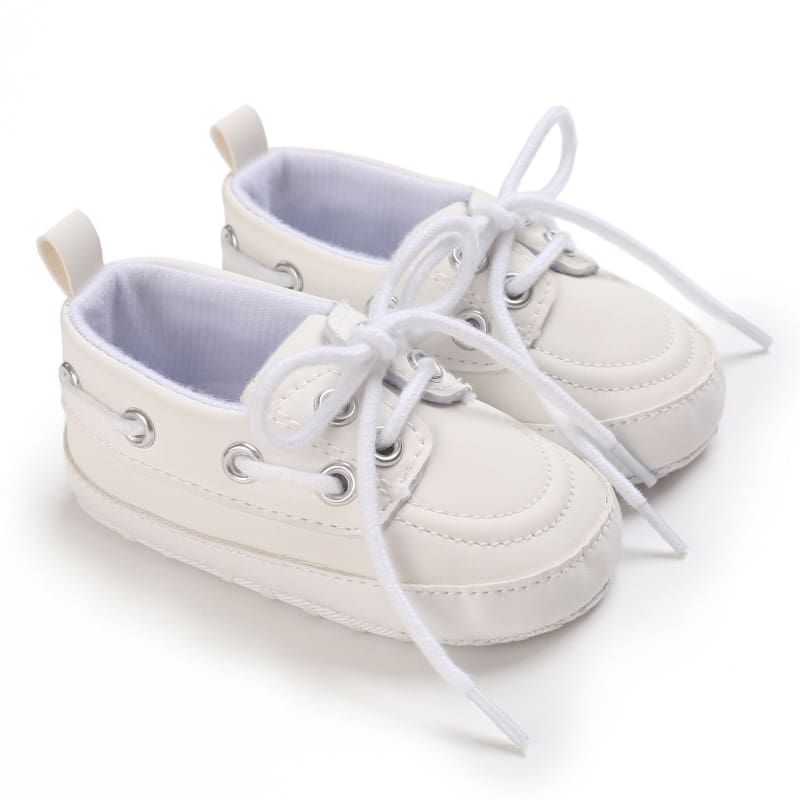 Mocassins style bateau à lacets pour bébé garçon – Image 4