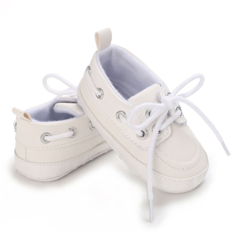 Mocassins style bateau à lacets pour bébé garçon – Image 3