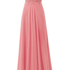 Robe de Soirée pour Demoiselle d’Honneur à Épaule Asymétrique