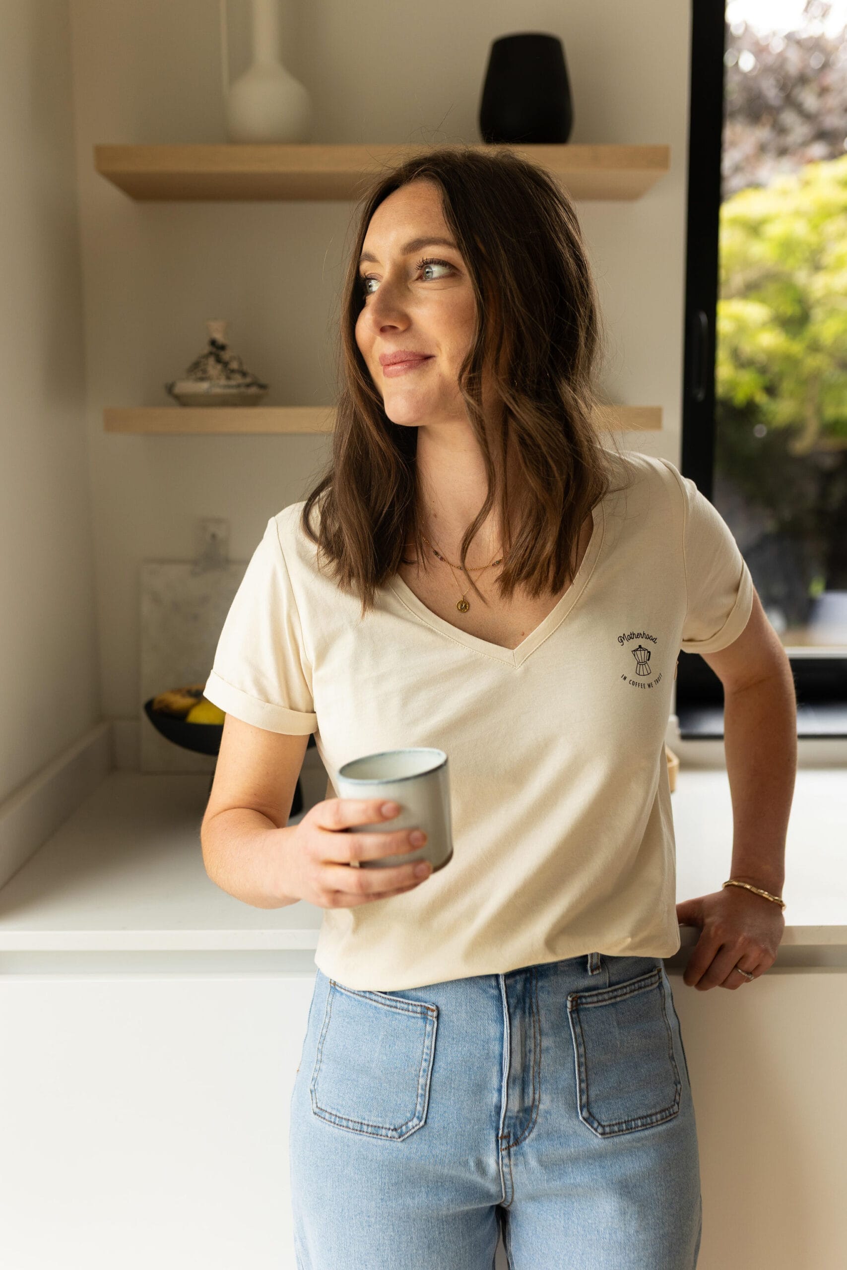 Cold Coffee Club – T-shirt allaitement – Image 5