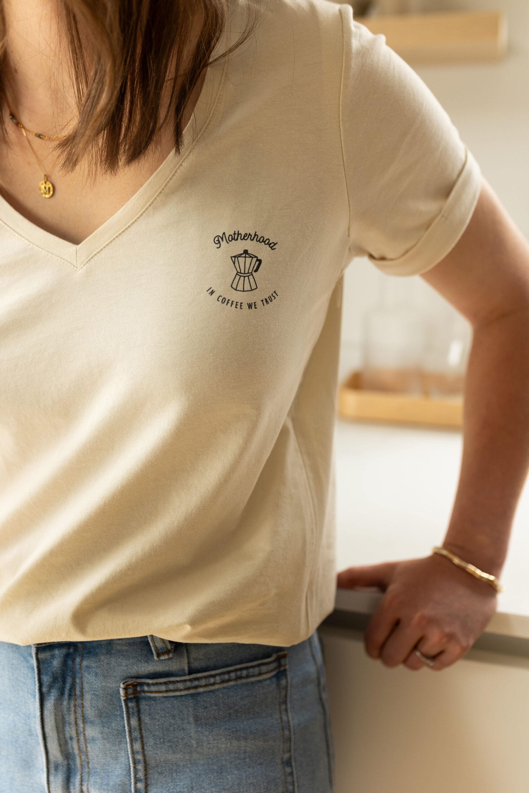 Cold Coffee Club – T-shirt allaitement – Image 3